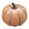 Decoratie Beeld Pompoen Beige Synthetisch