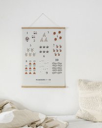 Magnetisk eg plakatbøjle, 50x70
