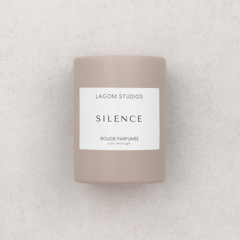 Bougie parfumée Fumée Arôme Silence