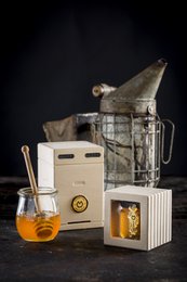 Houten Geschenkdoos Honing van wilde kruiden & tijm, 120g