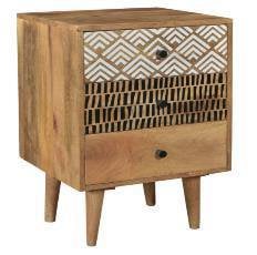 MANGO NIGHT TABLE 45X40X60 NATURAL MB206555