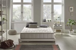 Cashmere Premier  Viscosoft Mattress -White - Thickness: 27 cm - Moonia