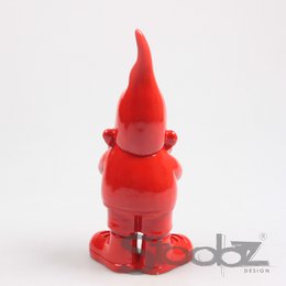 Kabouter Hart Stoobz 10x13x29.5 cm red