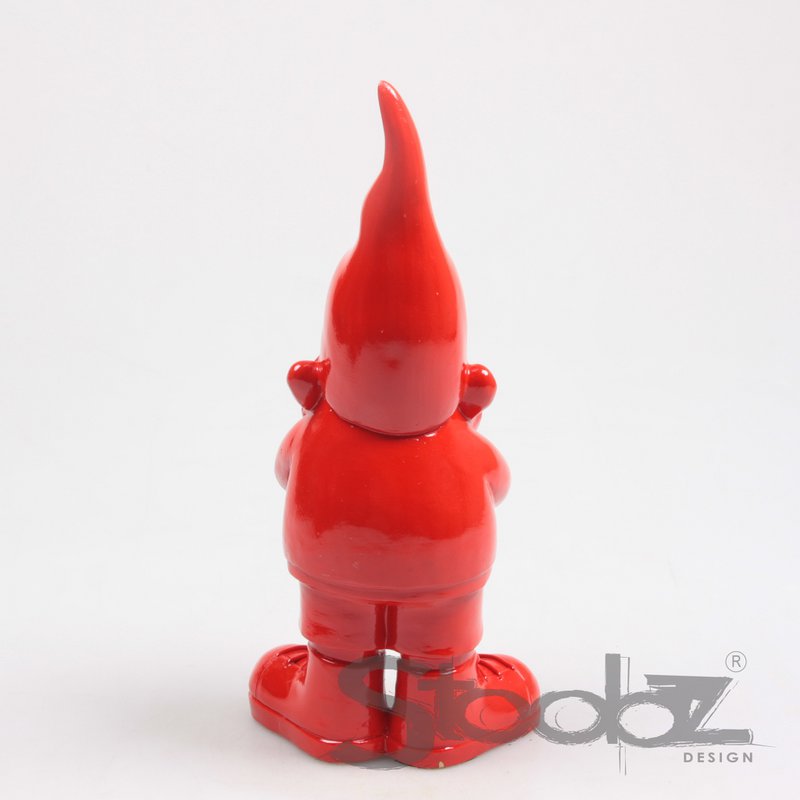 Kabouter Hart Stoobz 10x13x29.5 cm red