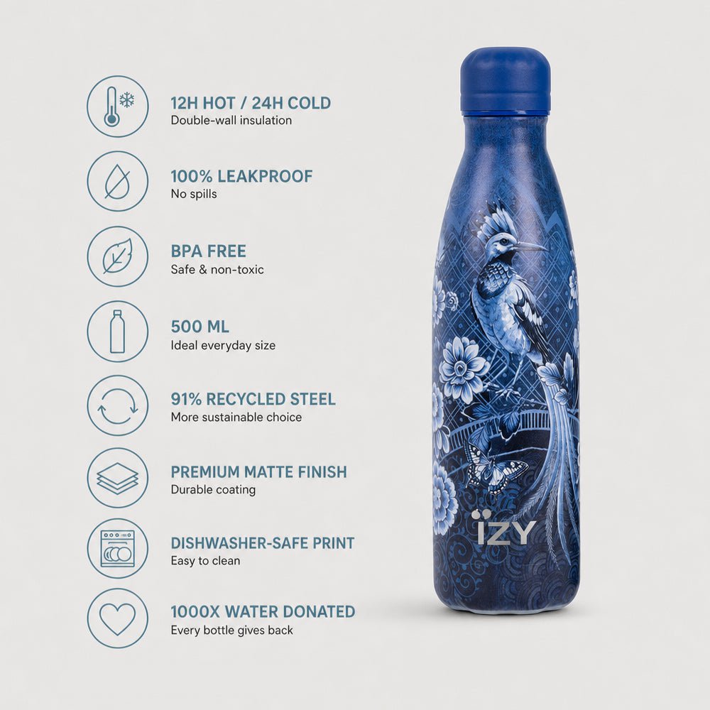 IZY Bottles - Royal Blue 2.0 - 500ML