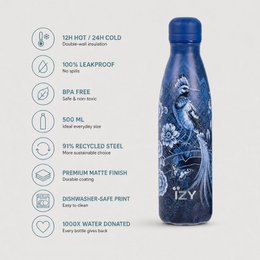 Botellas izy - Royal Blue 2.0 - 500ml