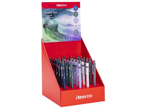 Druckbleistift 0,5 Aristo Art Serie 30 Stk. im Display 5 Farben sortiert