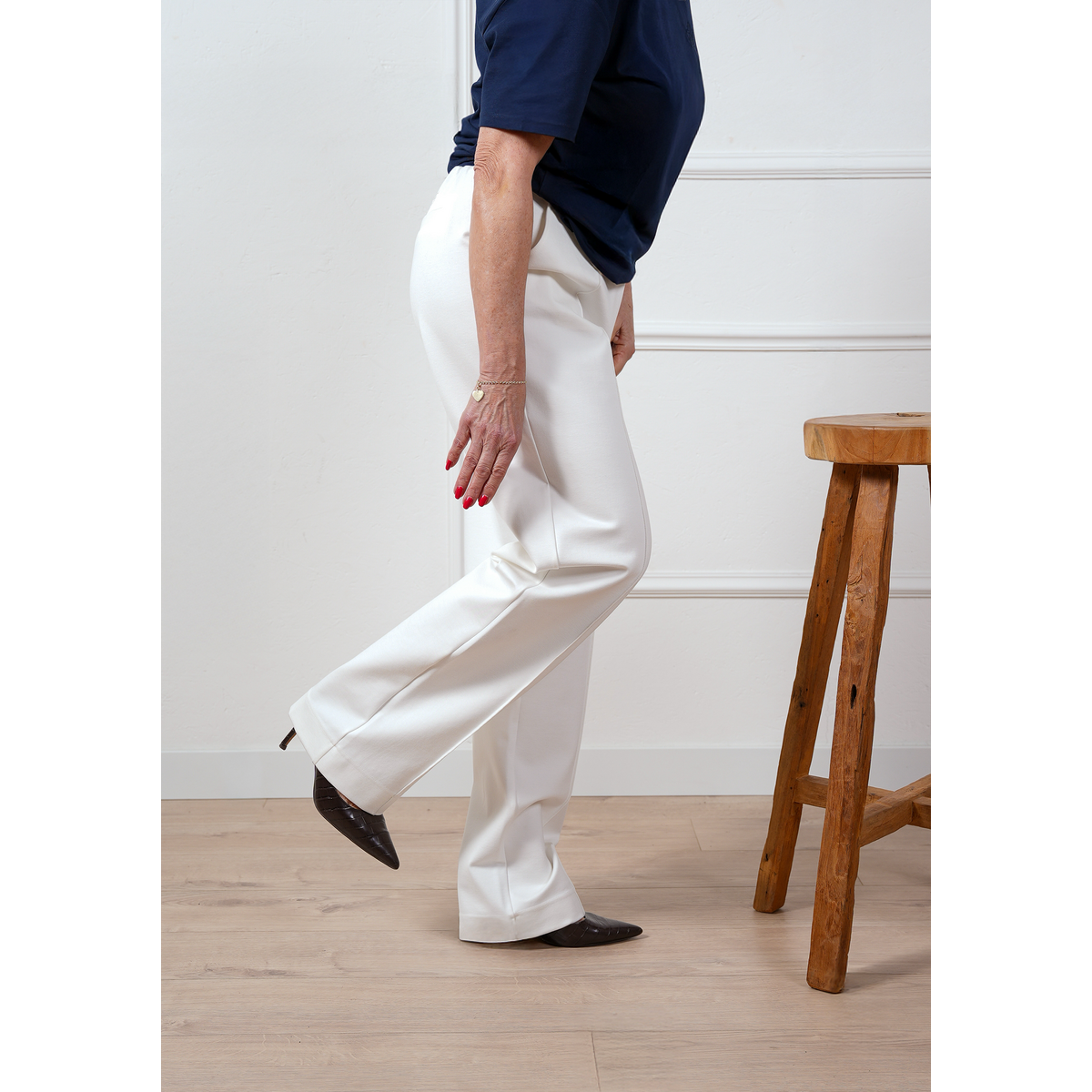 The Essential Pantalon – Crème