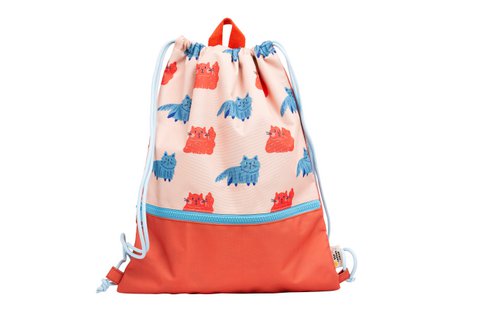 Drawstring Bag   Meowtiful Cats