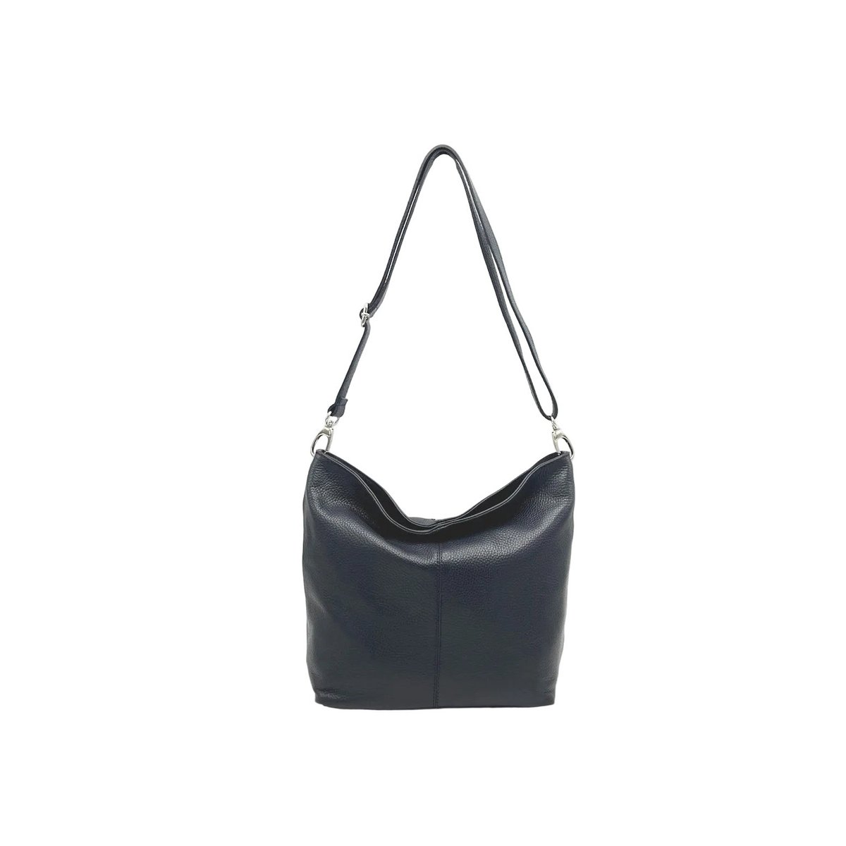 Bolso de hombro para mujer en piel auténtica, Made in Italy, art. 112453Nuevo