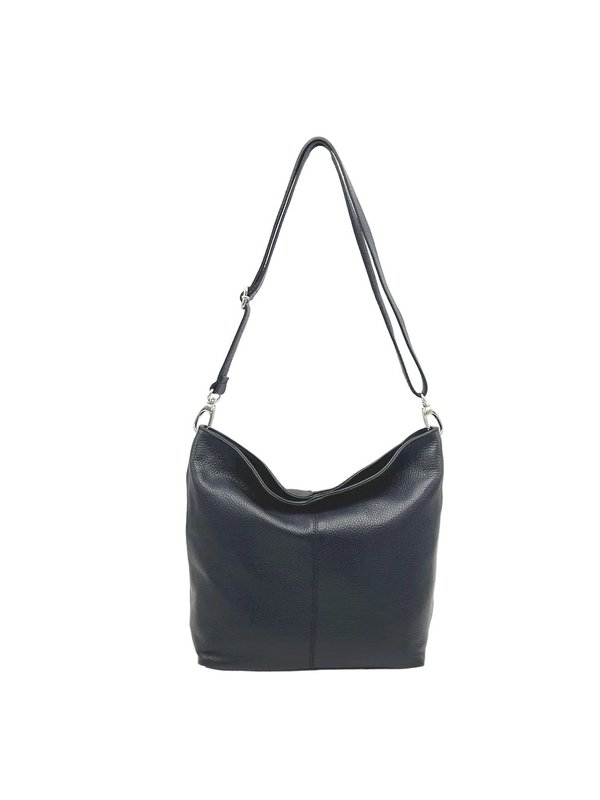 Borsa a tracolla da donna in vera pelle, Made in Italy, art. 112453Nuovo