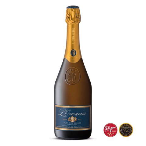 6 Flaschen L'Ormarins Blanc de Blancs 2016 - Anthonij Rupert