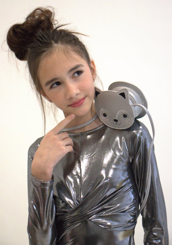 Sac bandoulière enfant - Gaspard Gris