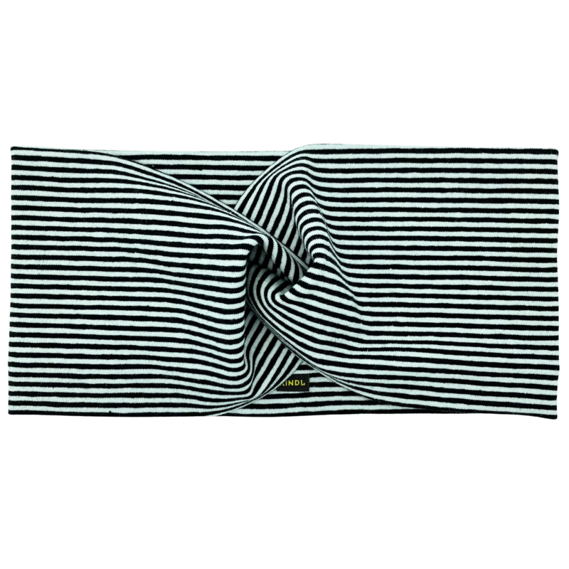Bandeau à cheveux bandes rayures en coton jersey