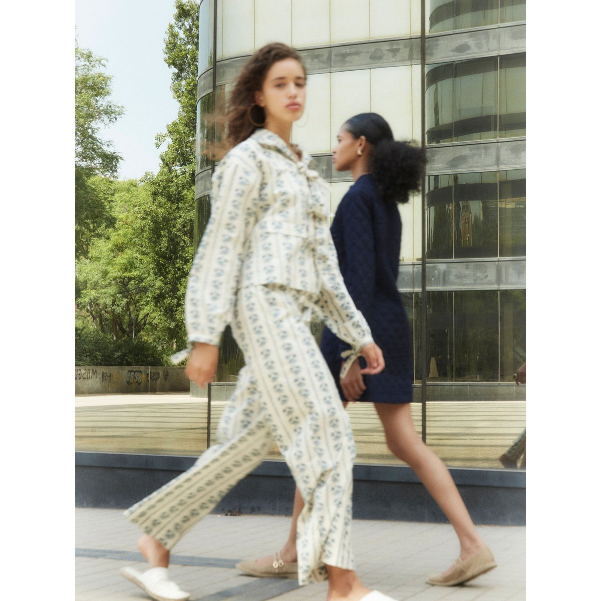 Tribeca Flower Print Pants