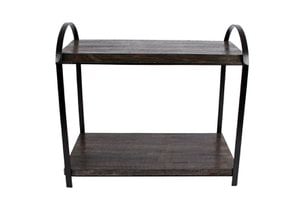 Etagere Amsel schwarz mango 38x205x345cm