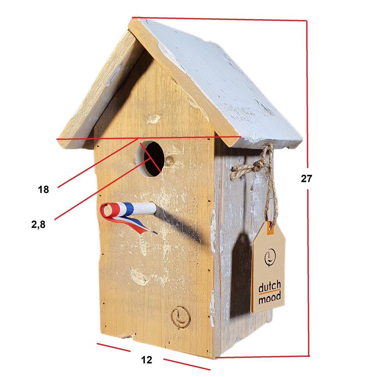 birdhouse old dutch stB pointed roof