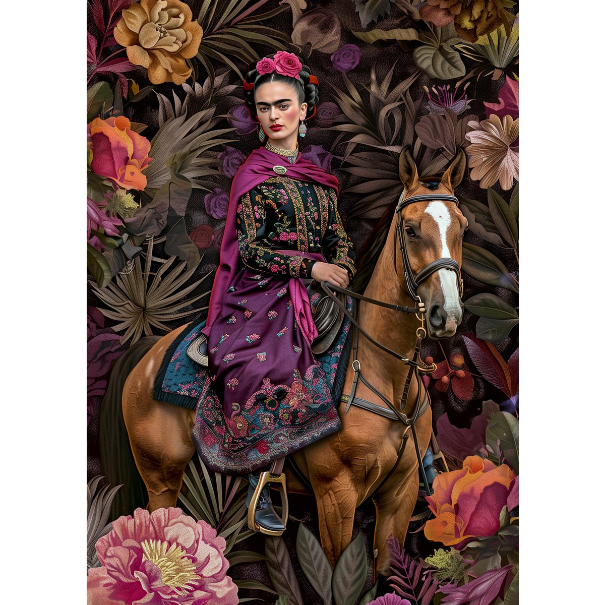Frida Kahlo: Horse | Card Fripperies