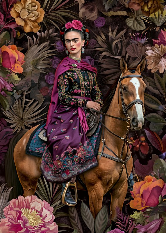 Frida Kahlo: Horse | Card Fripperies