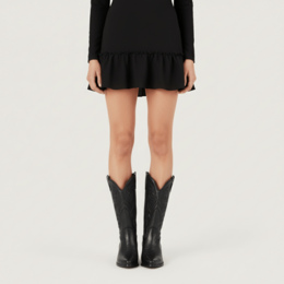 Bottes texanes noires Shelby