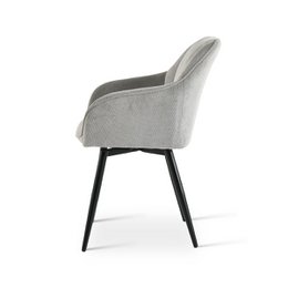 Sienna fauteuil [set van 2] [linnenstof] [360 graden draaibare voet]