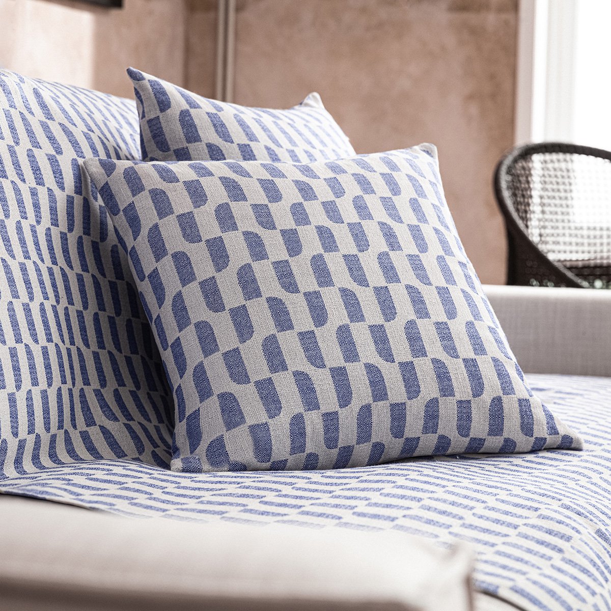 Cover Throw Gofis Home Denise Marine Blue 518/09