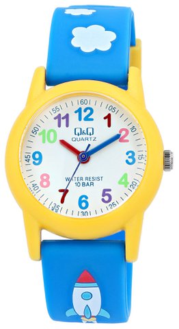 Q&Q kinderhorloge "Rocket", harsband, 10 ATM
