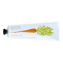 Carrot & Neroli Shea Butter Handcream, a nourishing hand cream with a blend of carrot and neroli essential oils, enriched with shea butter for soft, moisturized hands.