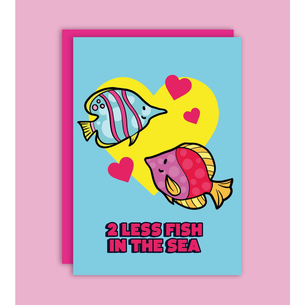 2 peces menos Tarjetas de felicitación