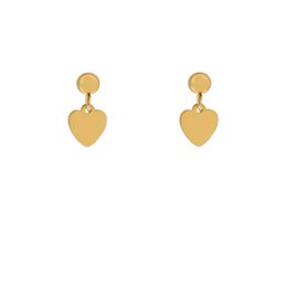 STUD OORBELLEN CHARM HART