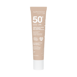 Alphanova Organic Sun - Tinted Dorée Sun Cream SPF50+ 100% Natural & Organic - 40 ml