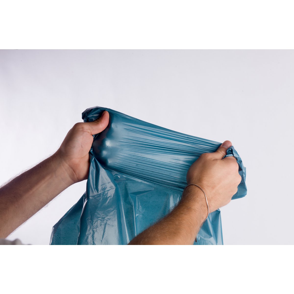 Recycelte Kordelzug-Müllsäcke 60l, Blauer Engel zertifiziert
