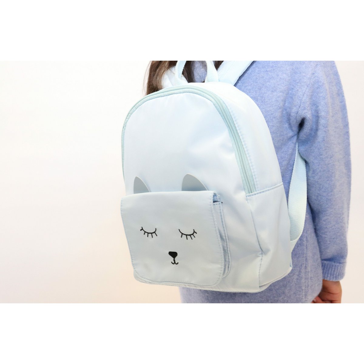 Zaino per bambini Little Kitten MINA — Blu | Yuko B.