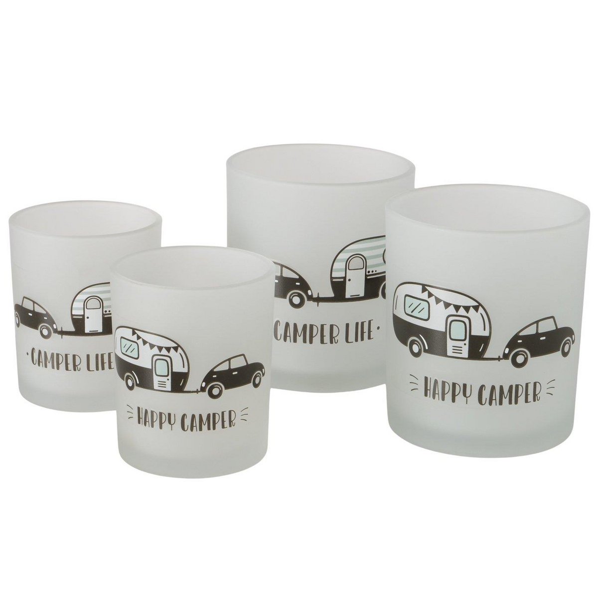 Boltze Home Windlicht Camper 2-dlg