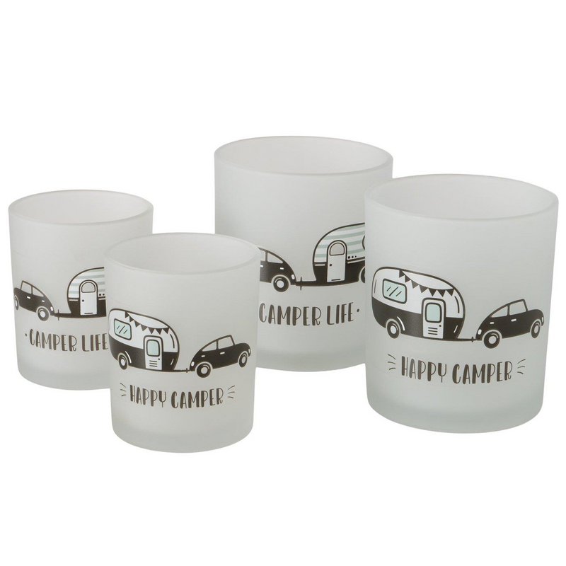 Boltze Home Windlicht Camper 2-dlg
