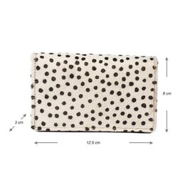 Cartera Mujer Piel Marron Oscuro RFID En 8 Estampas – Arrigo