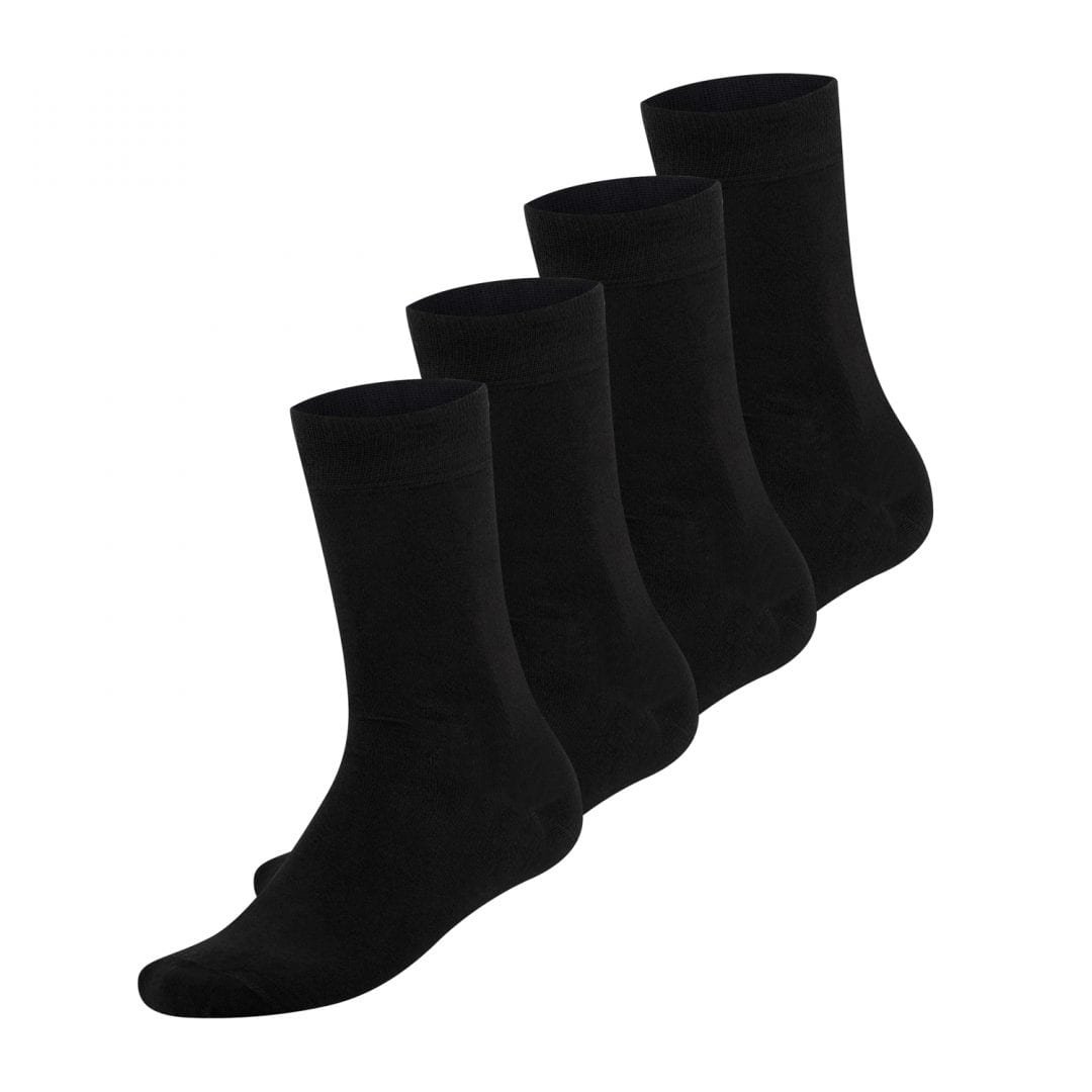 Calzini Bambocks Bamboo 4 paia Neri