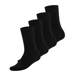 Bambocks Bamboo Socks, 4 Pair, Black
The Bambocks Bamboo Socks are a set of 4 pairs of black socks made from bamboo fiber. The socks are available in sizes 35-38, 43-46, and 39-42. The bamboo material provides natural moisture-wicking and breathability properties, making these socks comfortable and suitable for everyday wear.