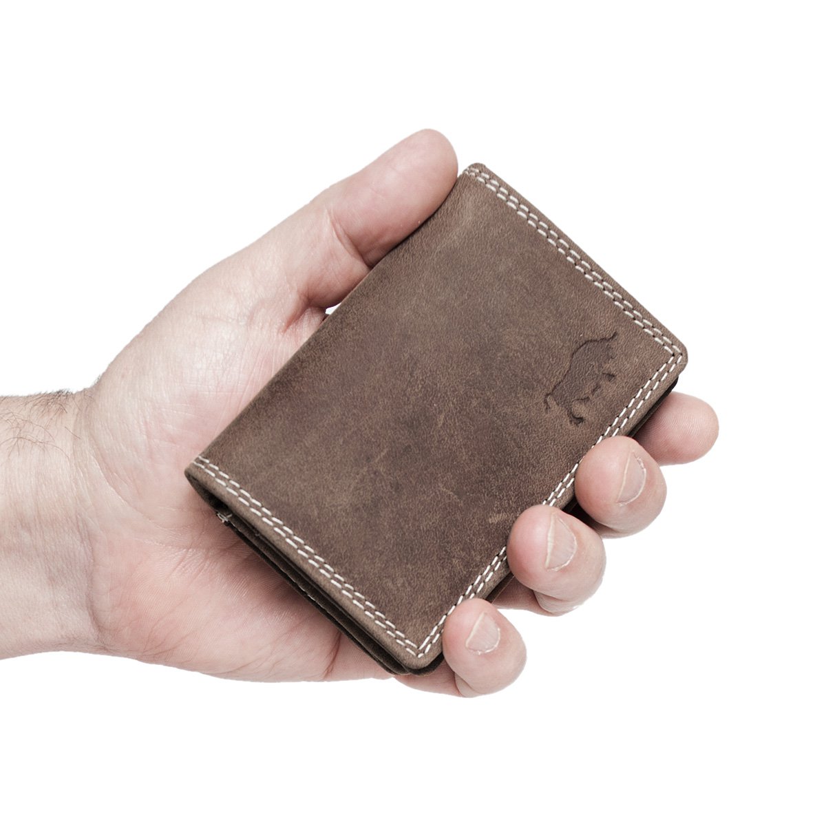 Portfel damski Mini Buffalo Leather - Portfel damski bardzo mały w 3 kolorach Buffalo Leather