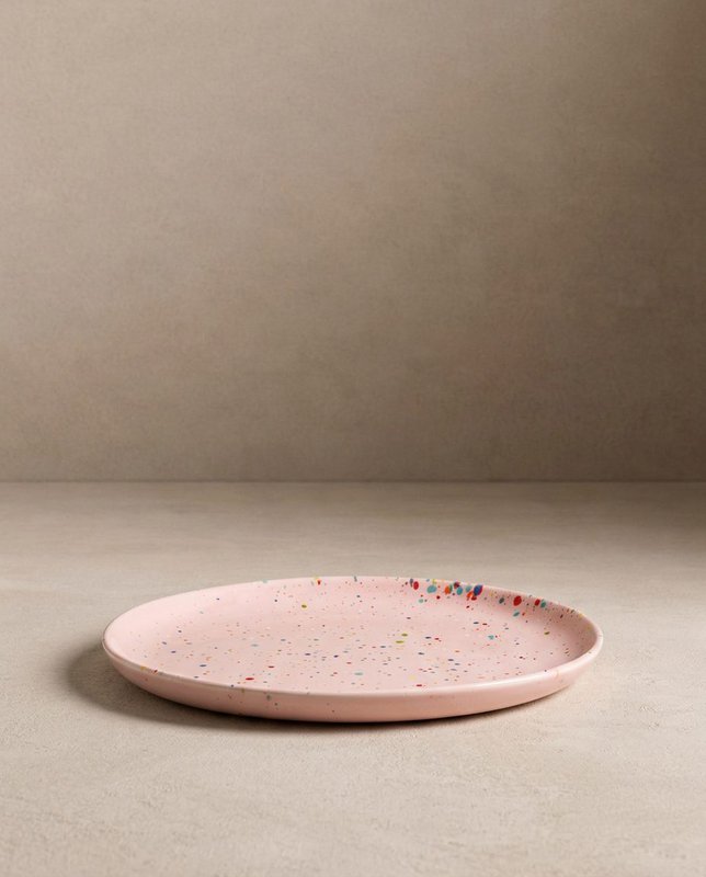 New Party Salad Plate 22cm - Mix 6 Pieces