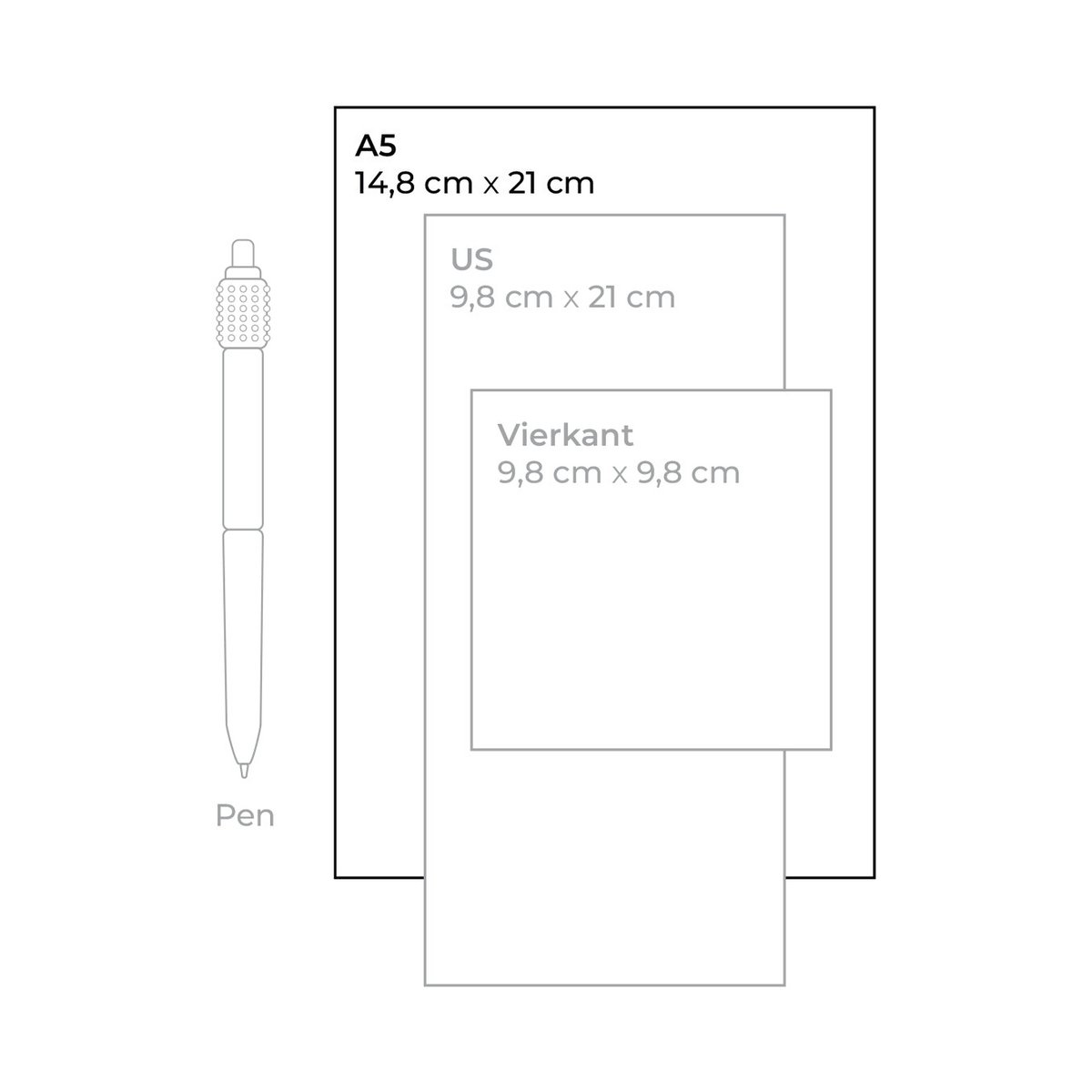 A5 ‘Weekmenu’ Notitieblok – 50 vellen