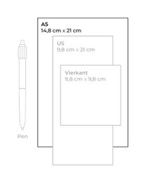 A5 ‘Weekmenu’ Notitieblok – 50 vellen