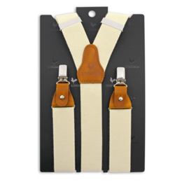Sir Redman Tirantes Modelo Y - Crema
