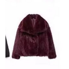 Winter Plush Coat Fashion Warm Thicken Fluffy Lapel Jacket Outwear Casual Long Sleeve Tops Womens Clothing