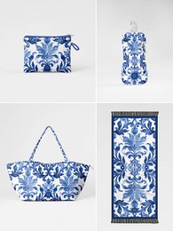 Travelbag Blue Tile