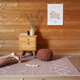 LILI SIENNA children's pouf