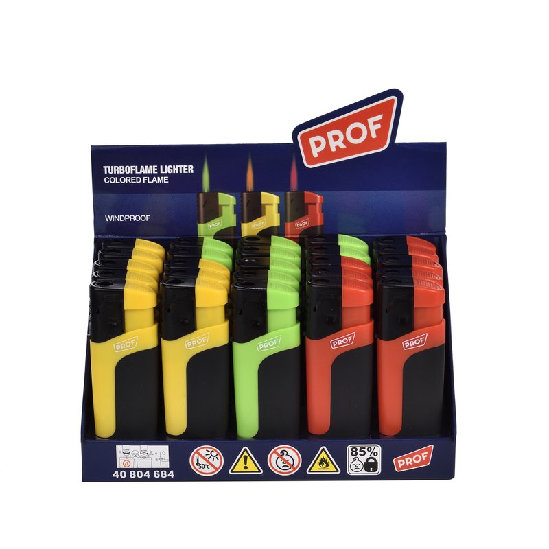 PROF BRIQUET FANCY COLOR PŁOMIENNA ZAPALNICA TURBO