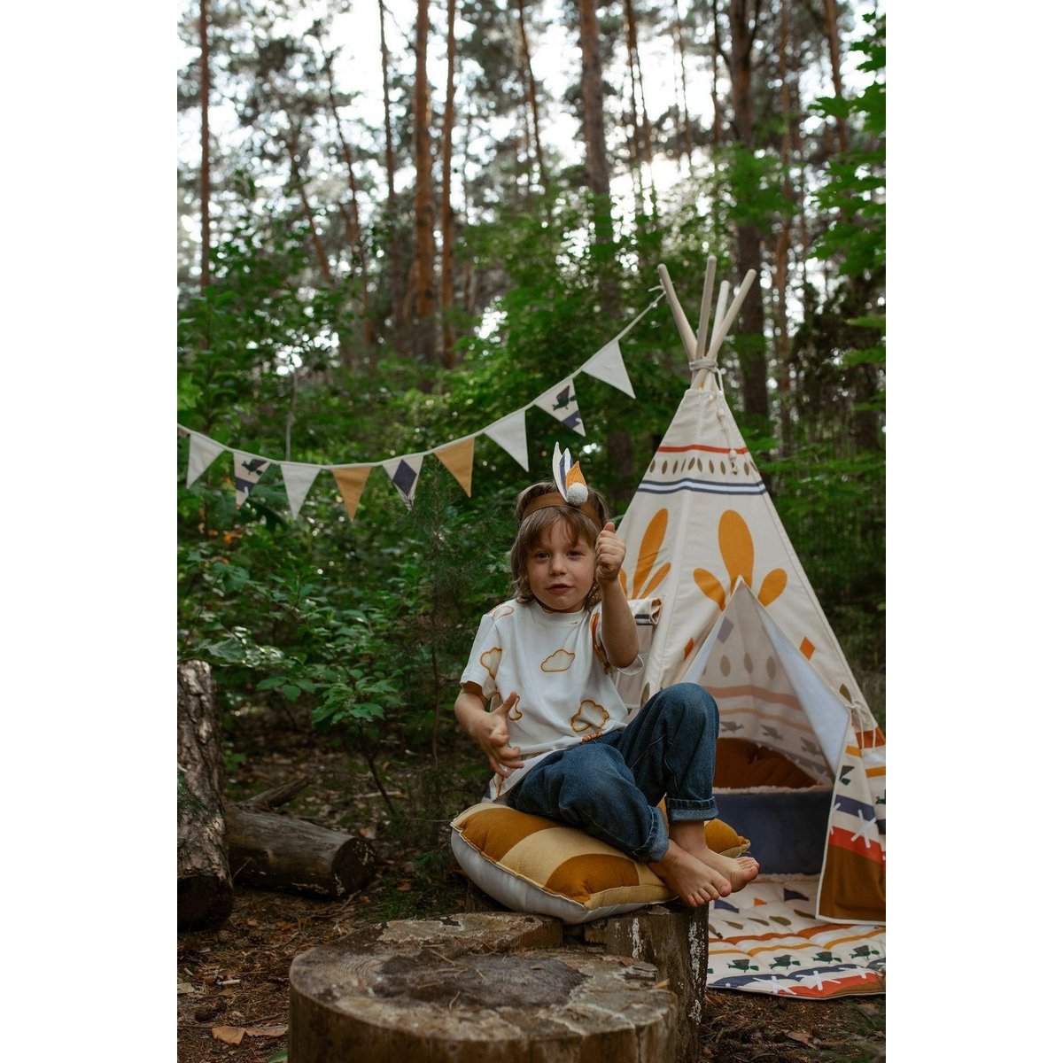 Girlande „Native Vibe“.