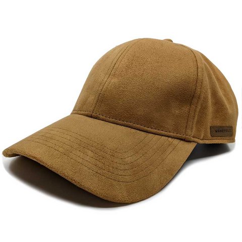 Wildleder Cap Camel
