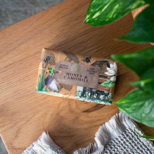 ENGLISH SOAP C° 190g zeep - Honey & Camomile